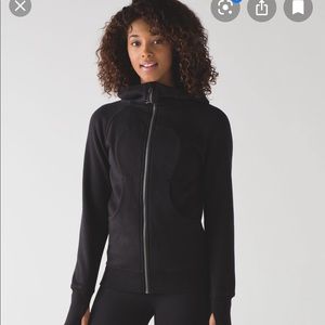 Lululemon scuba neck zip front hoodie